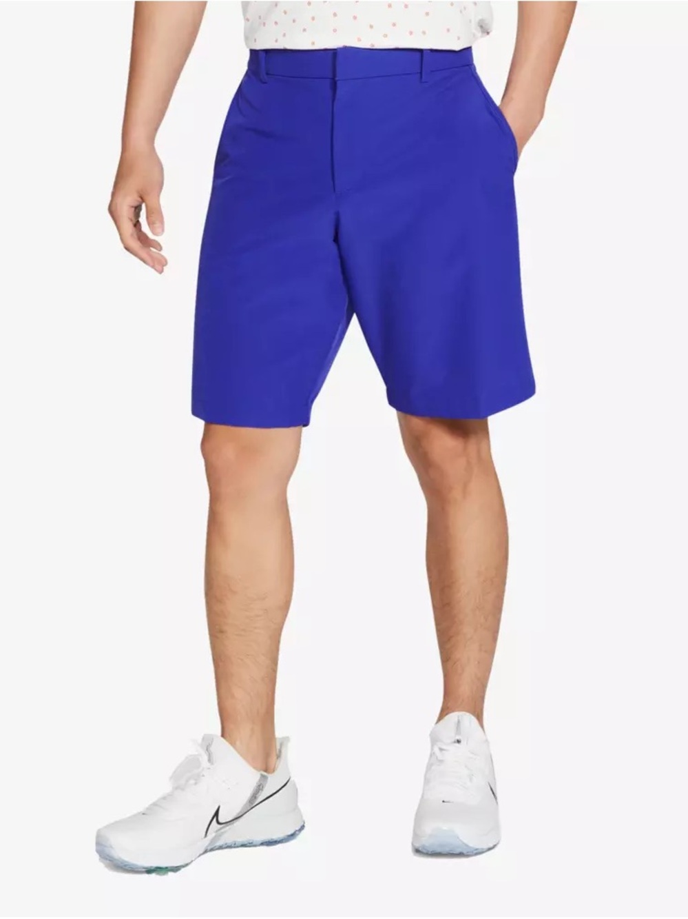Nike Men's Cobalt Blue Athletic Gold Shorts